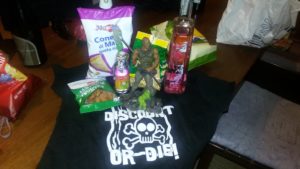 Il vendicatore tossico, immancabile mascotte.